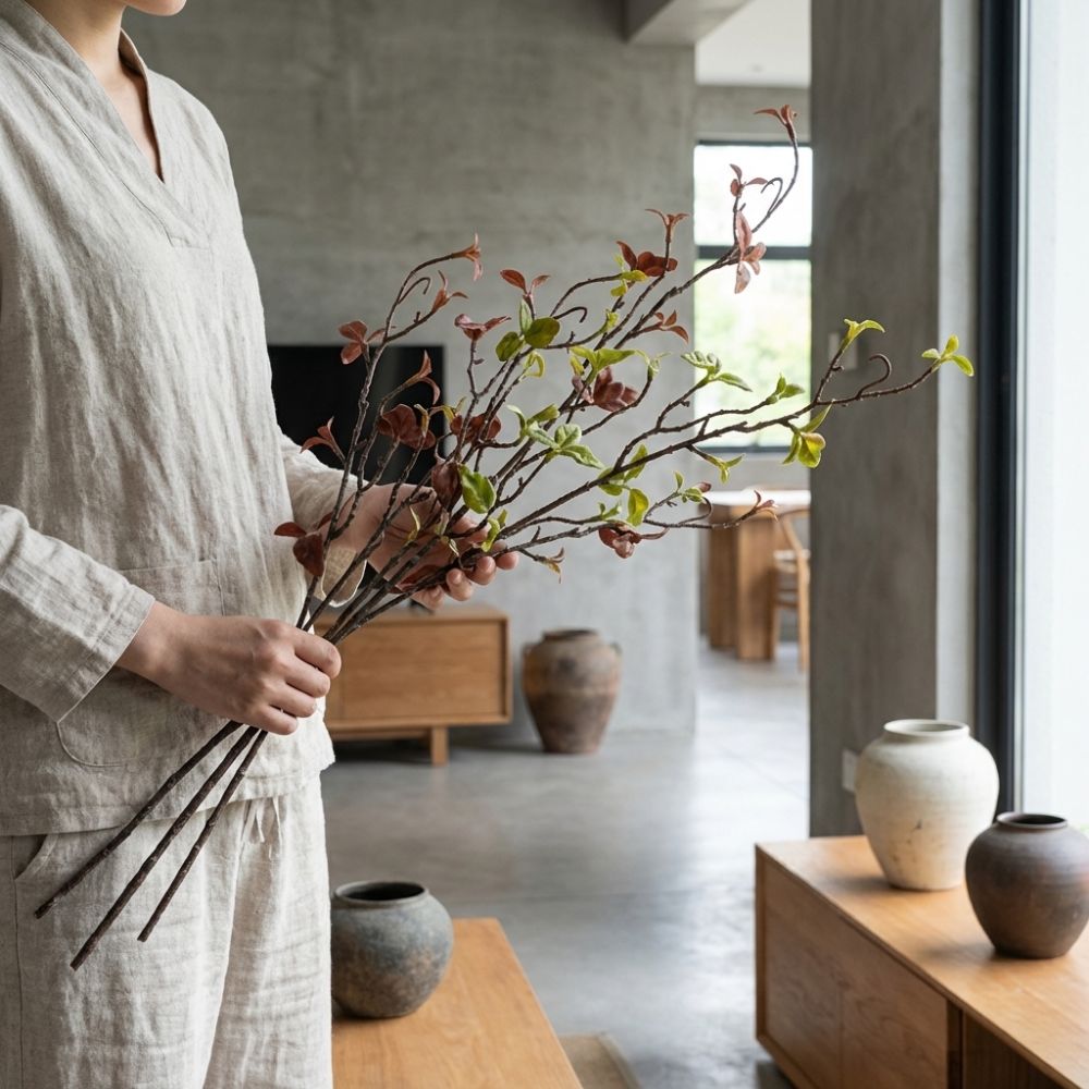 リアルタッチ人工柳の枯れ枝、花瓶フィラー、プラスチック製人工 - Branch Curly Willow のレビューと価格