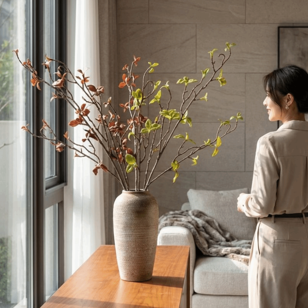 リアルタッチ人工柳の枯れ枝、カール状のプラスチック製シミュレ - Branch Curly Willow のレビューと価格